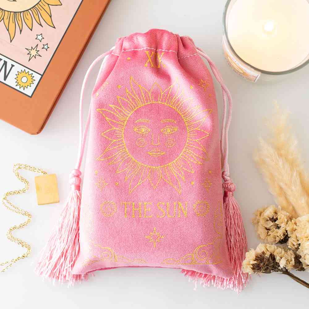 Something Different - The Sun Vintage Tarot Velvet Pochette Ã  cordon - Multicolore